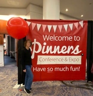 Pinners conference sign