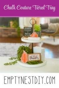 Chalk Couture Tiered Tray
