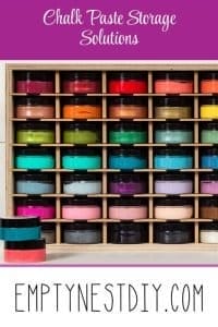 Chalk Couture Paste Storage Ideas for an Organized Craft Room