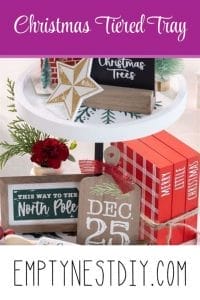 Chalk Couture Christmas Tiered Tray