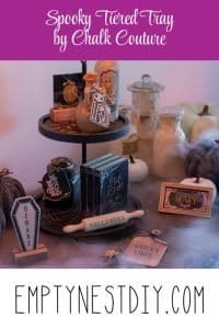 Chalk Couture Halloween Tiered Tray